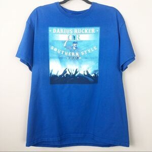 DARIUS RUCKER Country Music 2015 Southern Style Tour Tee Unisex Size Large